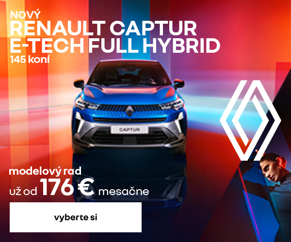 Objavte Renault Captur E-Tech full hybrid