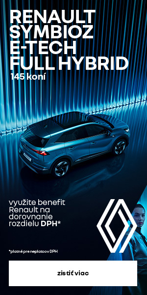 Renault Symbioz E-Tech full hybrid ‒ kompaktné rodinné SUV